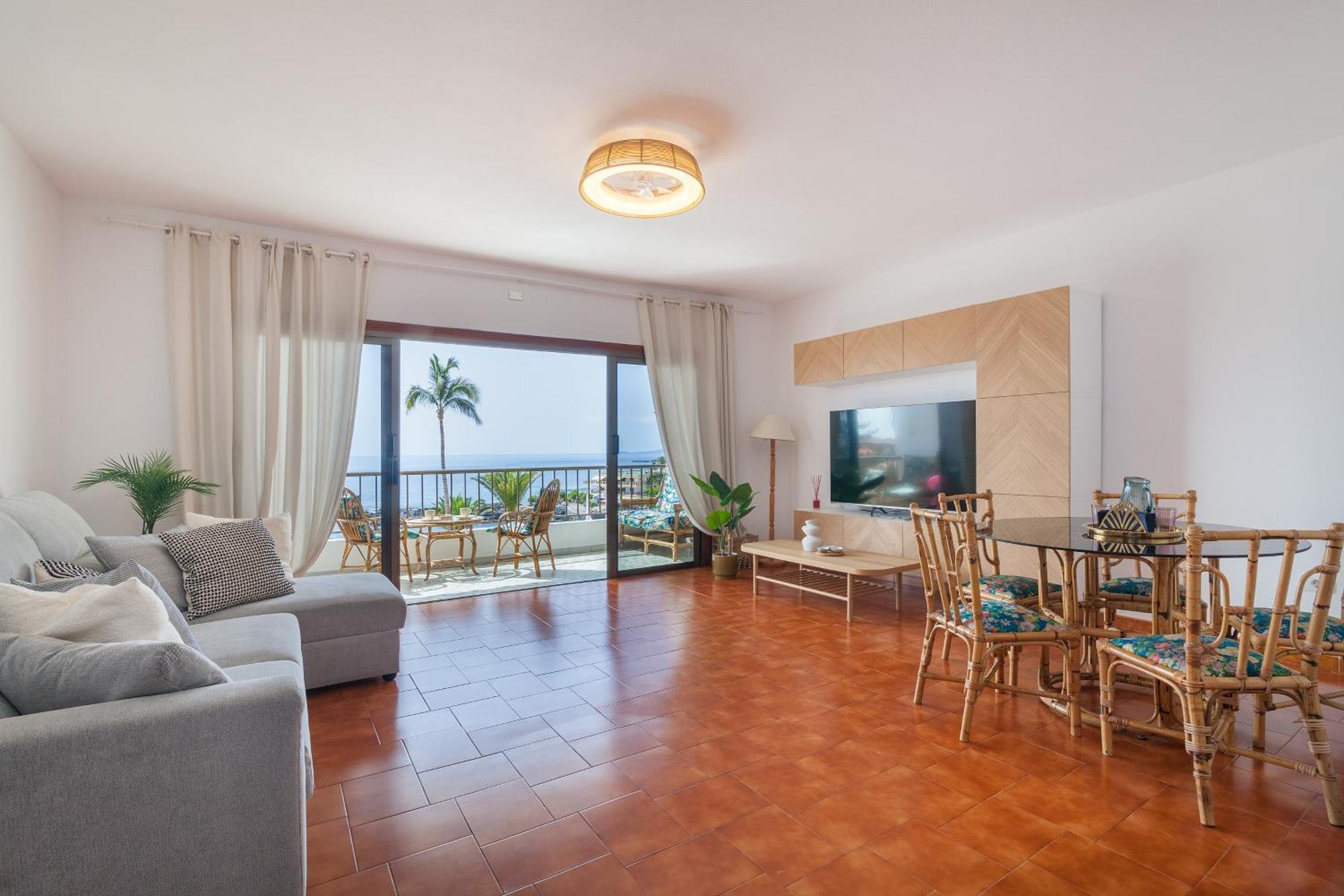 Casa De Franco - Ocean View, Terrace, Balcony, 50M From Playa La Arena, Fibre Net Apartment Puerto de Santiago  Exterior photo