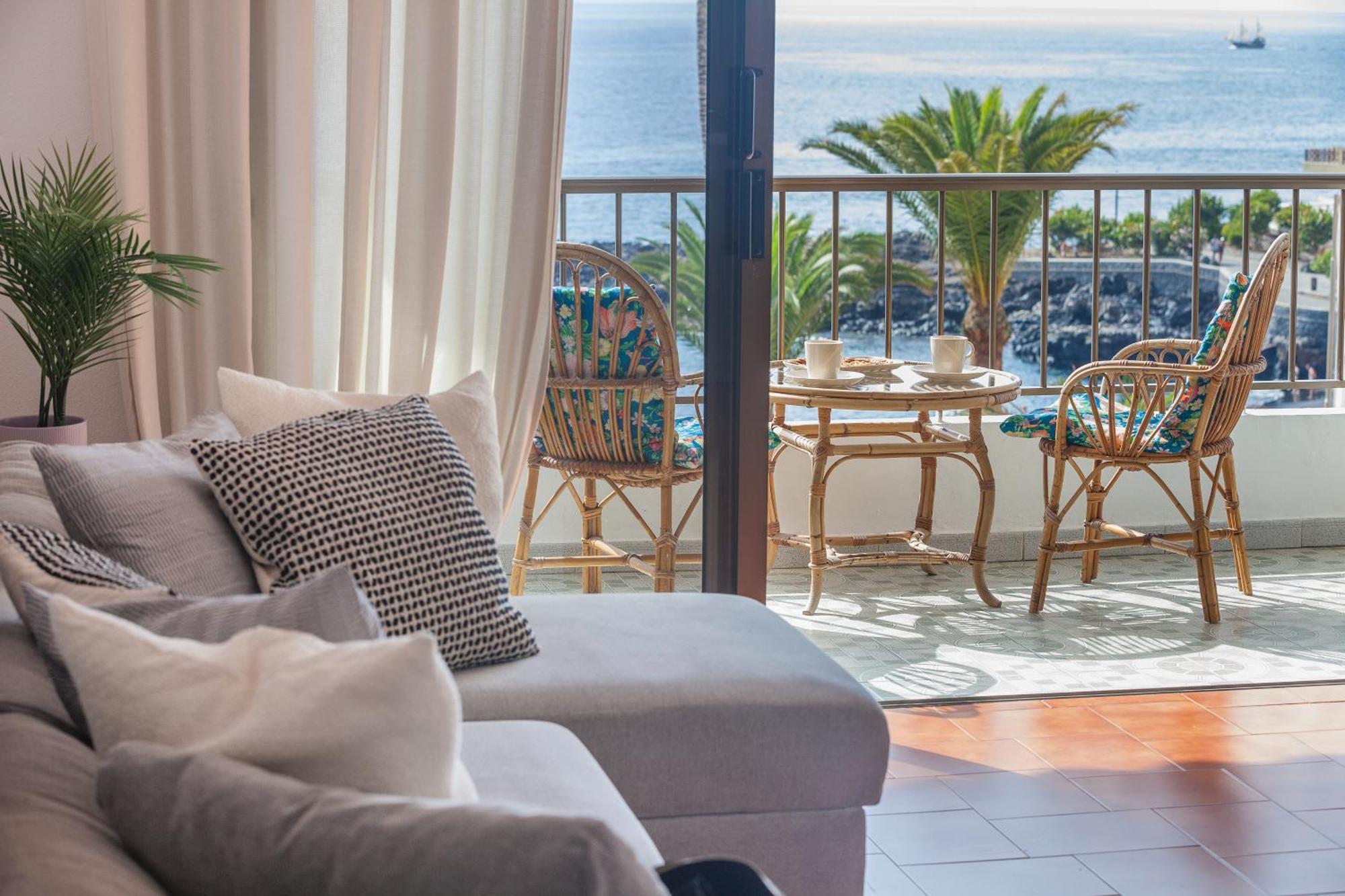 Casa De Franco - Ocean View, Terrace, Balcony, 50M From Playa La Arena, Fibre Net Apartment Puerto de Santiago  Exterior photo